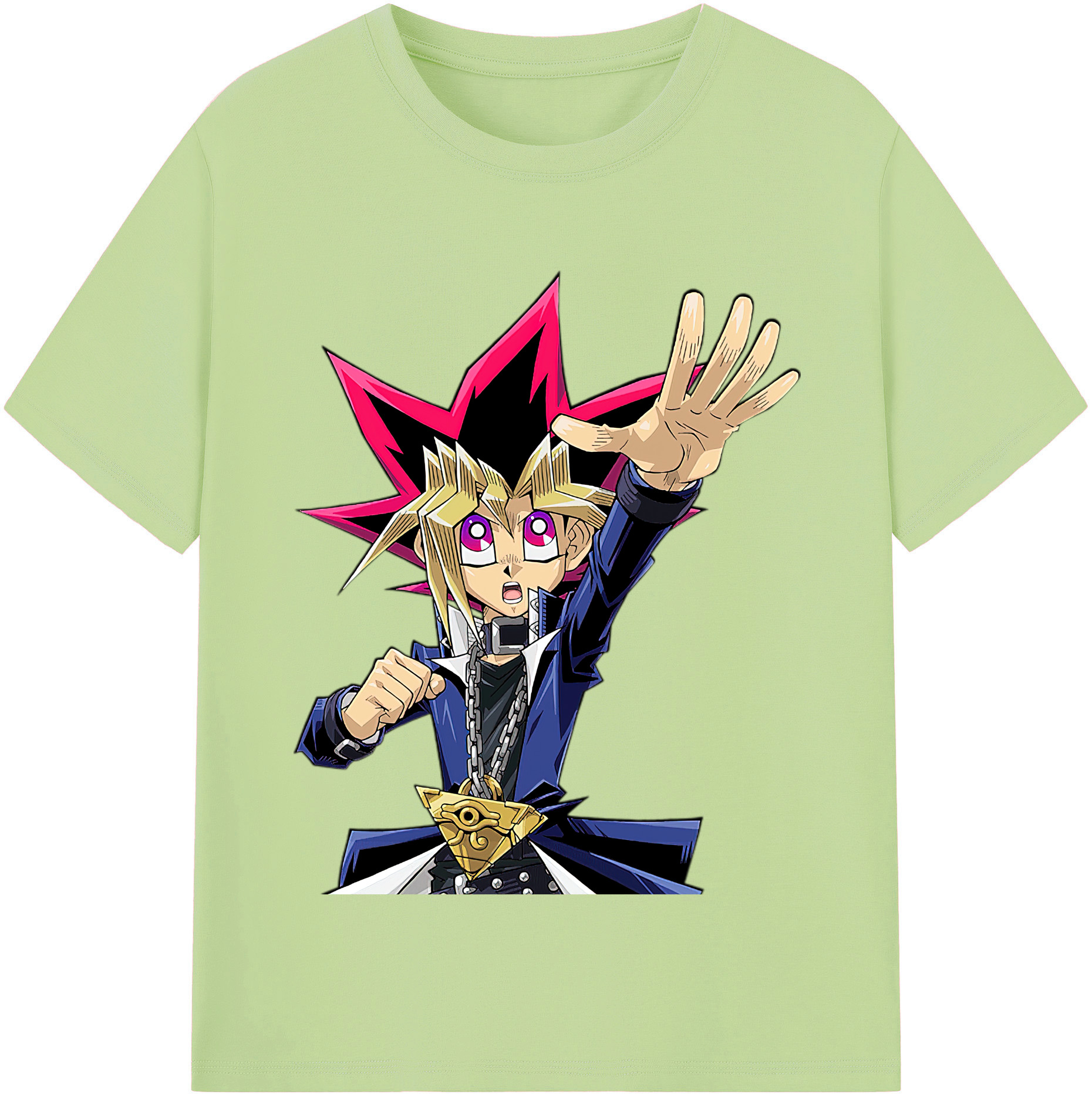 （画像用） 遊☆戯☆王 Yu-Gi-Oh! 綿100％半袖Tシャツ（フロントプリント）